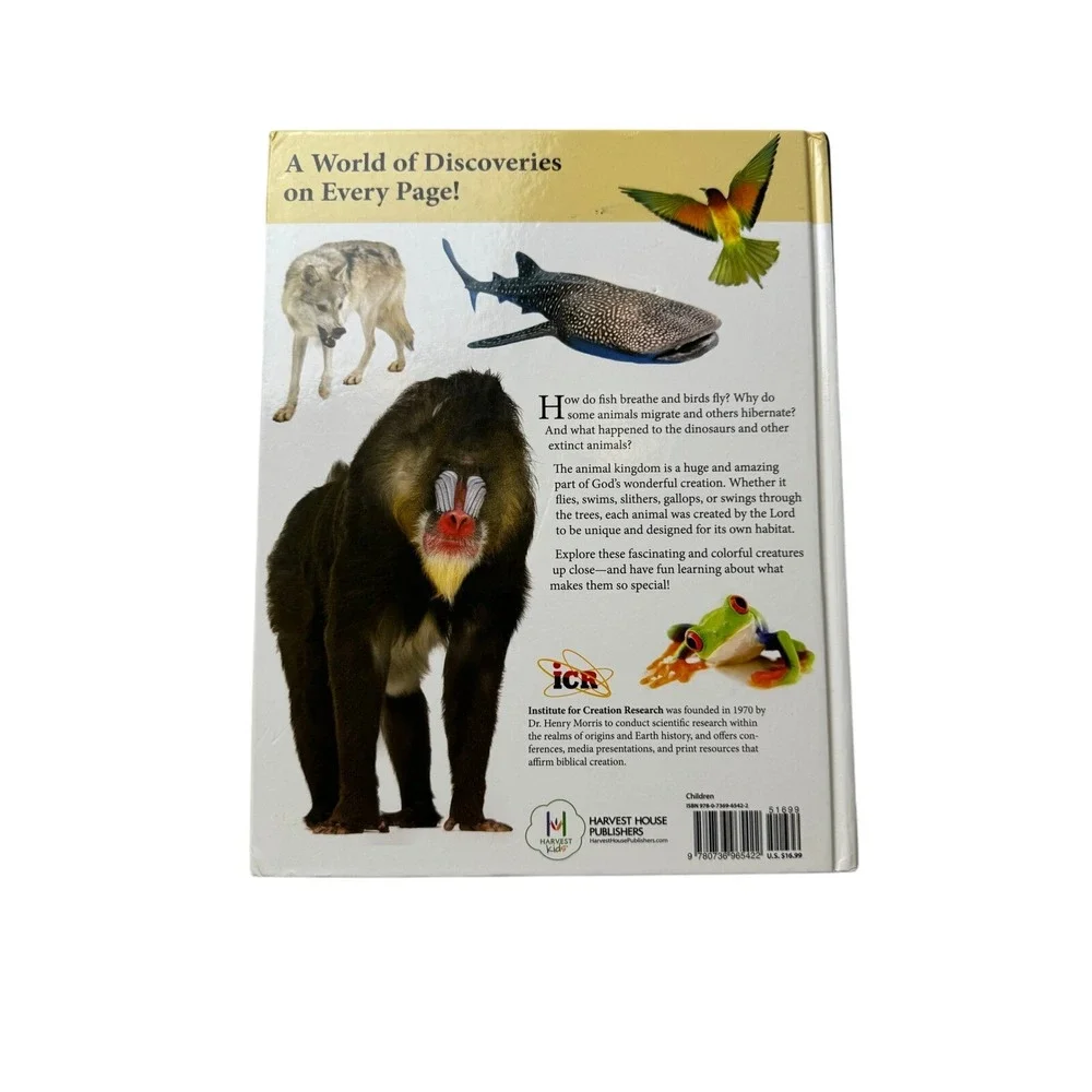 Harvest House | Accents | Guide To Gods Animals Hardcover Book Frank ...